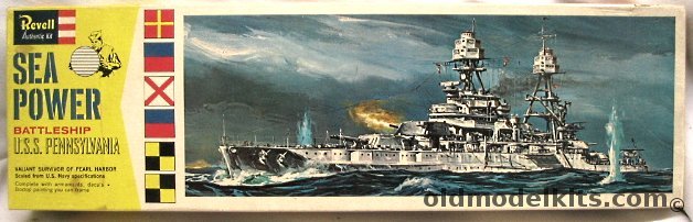 Revell 1/426 BB-38 USS Pennsylvania, H422-200 plastic model kit